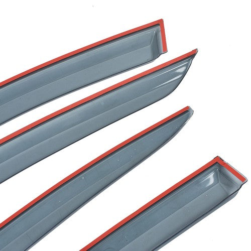 NEW Window Visor Smoke Tinted Acrylic Rain Guard For Infiniti Q50 2014-2020