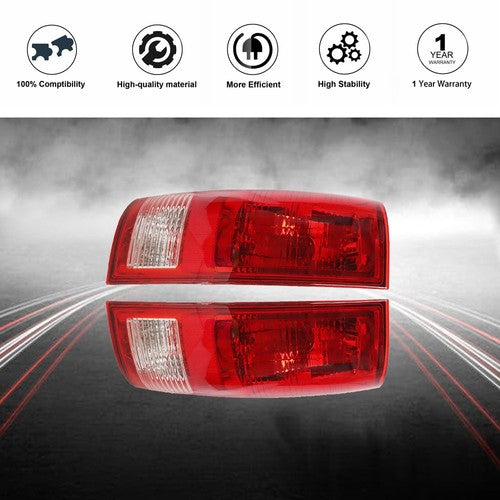 For 09-20 Dodge Ram 1500 2500 Brake Lamp Tail Light w/Bulbs Replace LH+RH Side
