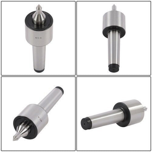 New #4 4MT 0.000197" CNC Precision Long Spindle Lathe Live Center Morse Taper