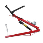 500Lbs Truck Hydraulic Dock Jib Engine Hoist Crane Hitch Mount Red