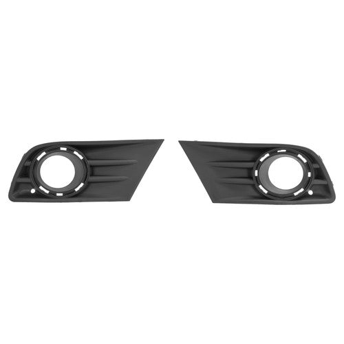 Fog Light Cover Bezel w/Chrome Ring For Honda Pilot 2012 2013 2014 2015 LH & RH