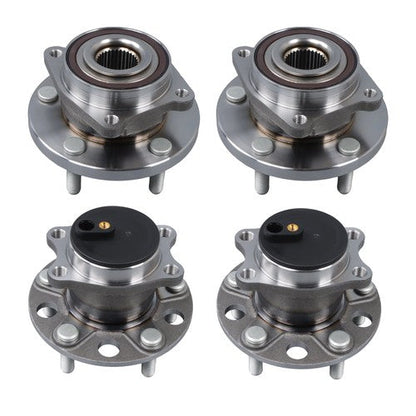 4× Front Rear Wheel Hub Bearings For Chrysler 200 Dodge Avenger 2011-2014 FWD