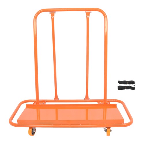 Handling Sheetrock Sheet Panel With Safety Belts Drywall Sheet Cart 3000Lbs