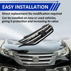 ZZ2V00502 Front Bumper Upper Grille Grill w/Chrome Trim for Honda CRV 2012-2014