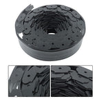 60pcs Anchoring Spik L-shaped 60FT Garden Edge Lawn Grass Stone Isolation Strip
