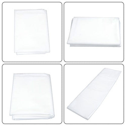Clear Greenhouse Plastic Sheeting - 6 mil UV Resistant 25 × 20 FT Polyethylene