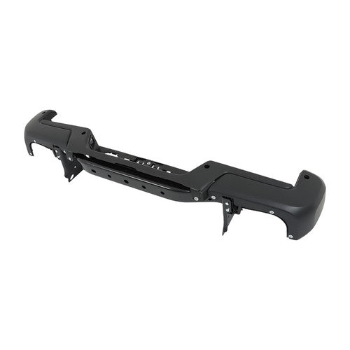 Rear Step Bumper Assembly With Sensor Holes Black For Toyota Tacoma 2016-2023