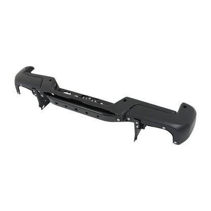 Rear Step Bumper Assembly With Sensor Holes Black For Toyota Tacoma 2016-2023