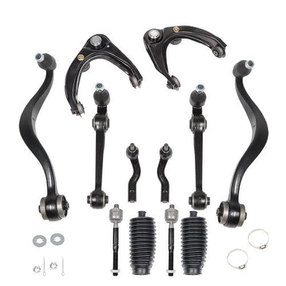 12x Front Upper Lower Forward Rearward Control Arm Kit For Ford Fusion 2010-2012