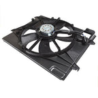 Fit For 2015-2017 Sonata 2.4L Plastic Radiator AC Condenser Cooling Fan Assembly