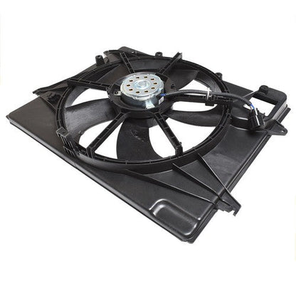 Fit For 2015-2017 Sonata 2.4L Plastic Radiator AC Condenser Cooling Fan Assembly