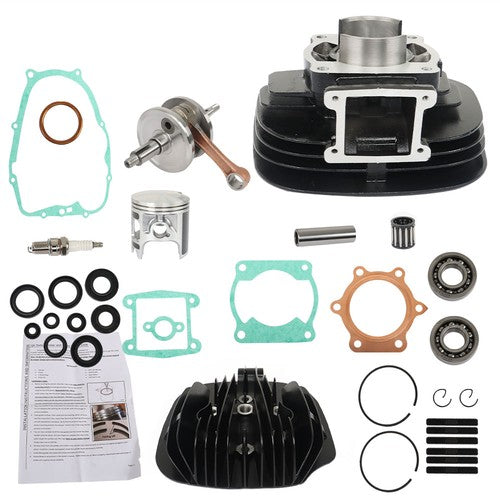 For 1988-2006 Yamaha Blaster 200 Piston Cylinder Crank Rebuild Gasket Seal Kit
