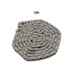 50H Heavy Duty Roller Chain 10 Feet w/Connecting Link with 2 connectors