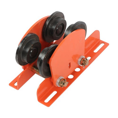 2200lbs/1 Ton I-Beam Manual Trolley Double Wheels 2.68"-4.33" Adjustable