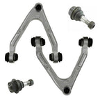 Front Upper Lower LH RH Control Arm Ball Joint Kit Fit For Hummer H3 H3T 3.7L