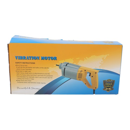 High Quality 1500W Electric Concrete Vibrator 4.5 Feet Long Shaft Concrete Tool