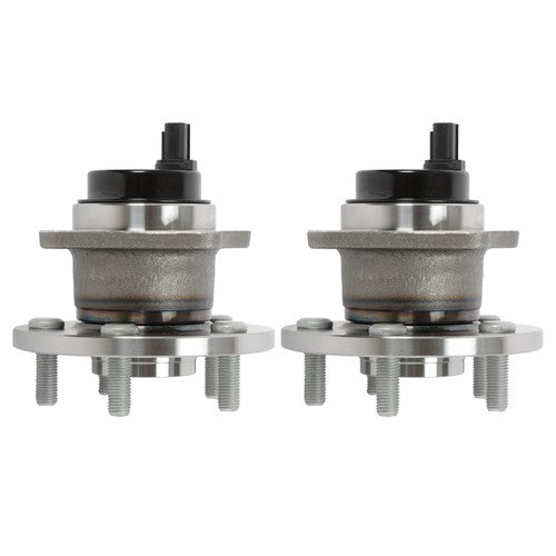 2x Wheel Hubs Bearings Assembly Rear FWD For Toyota Corolla Matrix Pontiac Vibe