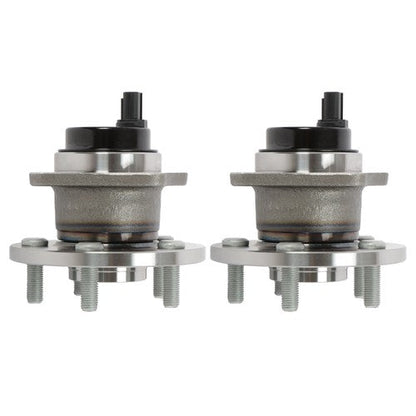 2x Wheel Hubs Bearings Assembly Rear FWD For Toyota Corolla Matrix Pontiac Vibe