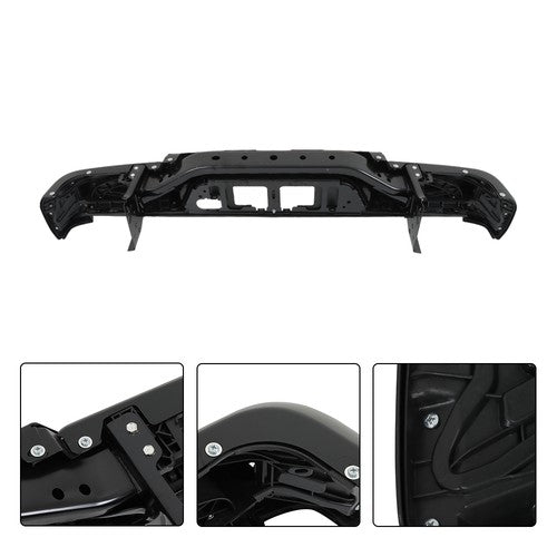 Rear Step Bumper Assembly With Sensor Holes Black For Toyota Tacoma 2016-2023