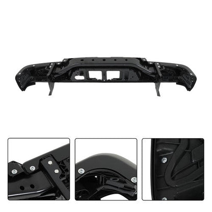 Rear Step Bumper Assembly With Sensor Holes Black For Toyota Tacoma 2016-2023