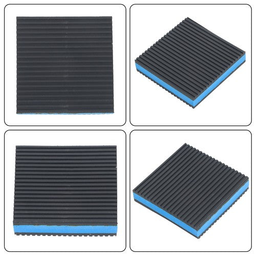 Heavy Duty 4"x4"x7/8" Anti Vibration Mats 8 Pack with EVA Layer