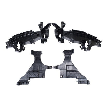 4PCS Front Headlight Mount Support Plate Bracket For Audi A4 S4 2013-2015 2016