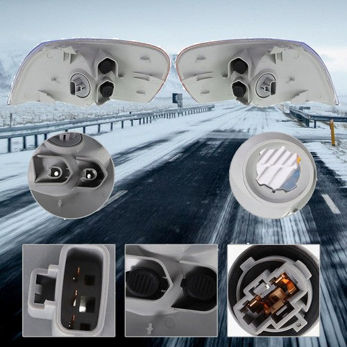 For Toyota Corolla 1998-2000 Corner Parking Signal Lights Headlights Combo Set