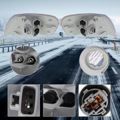 For Toyota Corolla 1998-2000 Corner Parking Signal Lights Headlights Combo Set