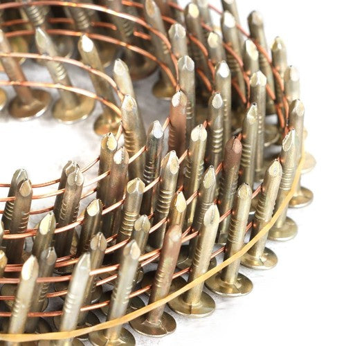 3600 full round head roof nails,3/4",15 degree inclined coil High-Quality