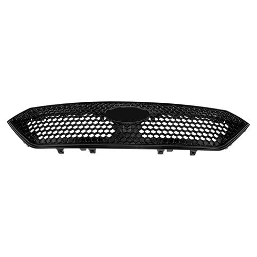 Front Bumper Upper Grille Honeycomb Grill Durable Black For Subaru WRX 2022-2024