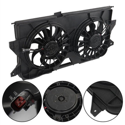 Fit For Dodge Caravan 2005 2006-2007 4677695AA Radiator Cooling Dual Fan 620042