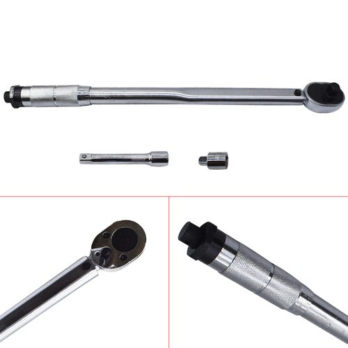 Click Type Ratcheting Pro Snap Drive  28-210NM  1/2" Torque Wrench
