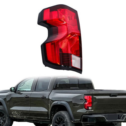 Left Tail Light Assembly Halogen Black For Chevrolet Colorado 2023 2024 2025