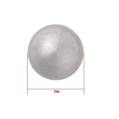 50pcs of Precision Steel Balls - [1 Inch] Steel for Bearings Use, G25 precision