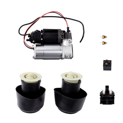 NEW Rear Air Suspension Spring Bag Compressor Valve Block Kit 10-16 For BMW 550i