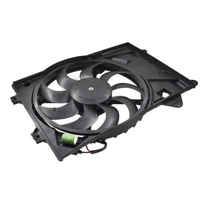 For 13-18 Chevy Trax 1.8L Plastic Radiator AC Condenser Electric Cooling Fan