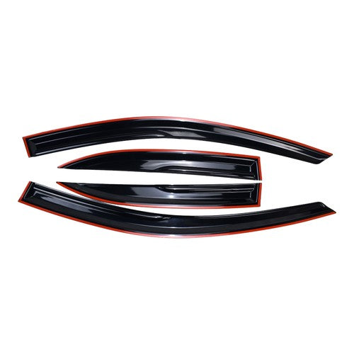 For 2004-2008 Acura TSX Sedan Window Visor Vent Shade Sun Rain Guards Deflectors