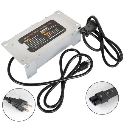 Battery Charger 48V 15A  2 Pin Handle Waterproof For Yamaha G19/G22 Golf Cart