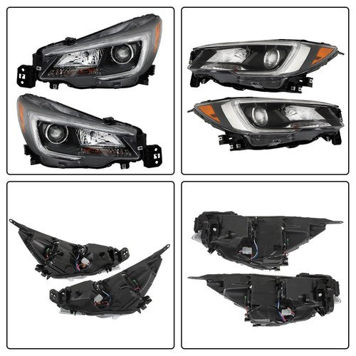 Fit For Outback/Legacy 2018-2019 Headlight Holagen Left and Right Assembly Clear