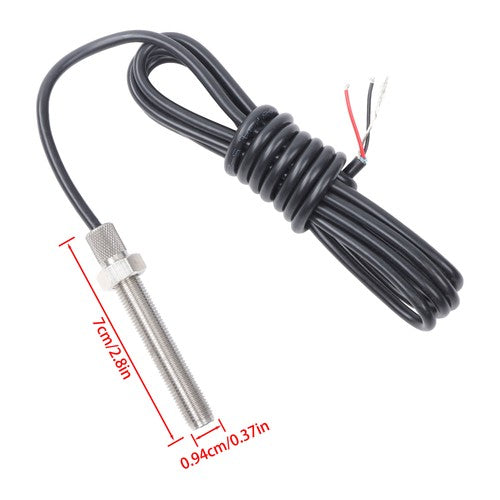 For Magnetic Rotate Speed Sensor Pick Up Sender Ring Gear Teeth 3/8-24UNF-2A New