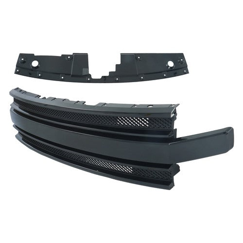 Gloss Black Compatible FIT For Ford Flex 2013-2019 Front Bumper Grille Assembly