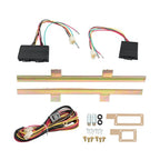Set 2 Door Street Hot Rat Rod Flat Glass Power Window w/ Switches Wiring NEW