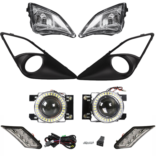 8PCS Clear Fog Light Side Marker Lamp for Scion FR-S for Toyota GT86 2012-2016