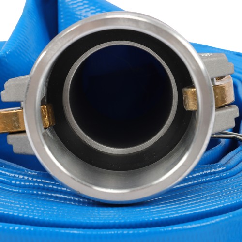 for Swimming Pool 2"x 25FT Irrigation Discharge Hose Reinforced Flat Pool Hose