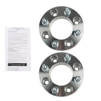 For Suzuki Silver 2Pcs Wheel Spacers 4x110 1.5" 74mm Hub Bore M10x1.25