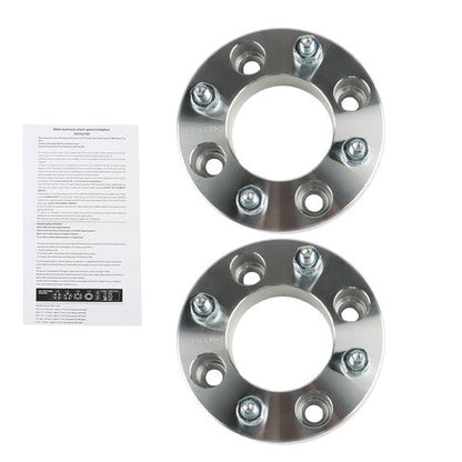 For Suzuki Silver 2Pcs Wheel Spacers 4x110 1.5" 74mm Hub Bore M10x1.25