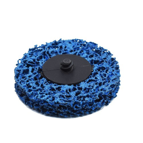 10 Pack 3" Blue Quick Change Easy Strip & Clean Discs For Paint Rust New