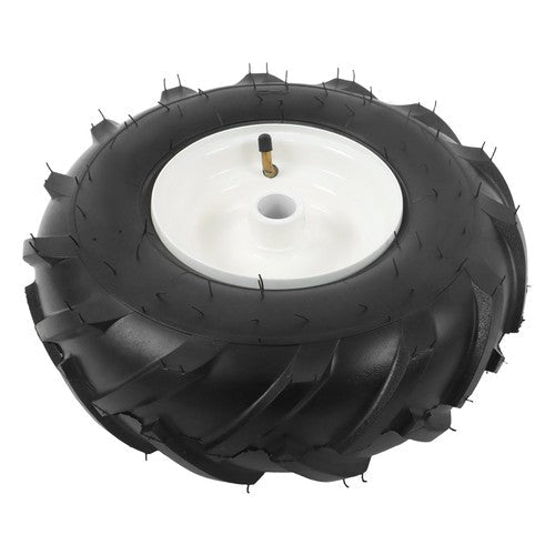 13x5.00-6" Rubber Tiller Tire & Wheel 1" Axle Size For Garden Tractor Tire 2Pack