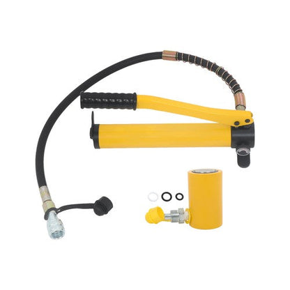10T Mini Hydraulic Cylinder Jack Porta Power Ram 2" Stroke For Machinery