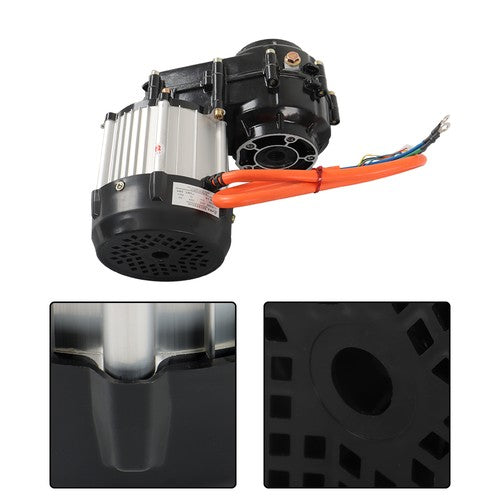 New 48V 1000W Electric Differential Brushless Motor For Lawn Mower Go Karts US